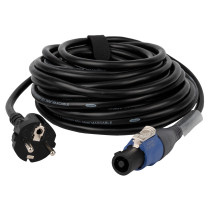 Power Cable Power Pro connector to Schuko 3x 1.5 mm² 10 m