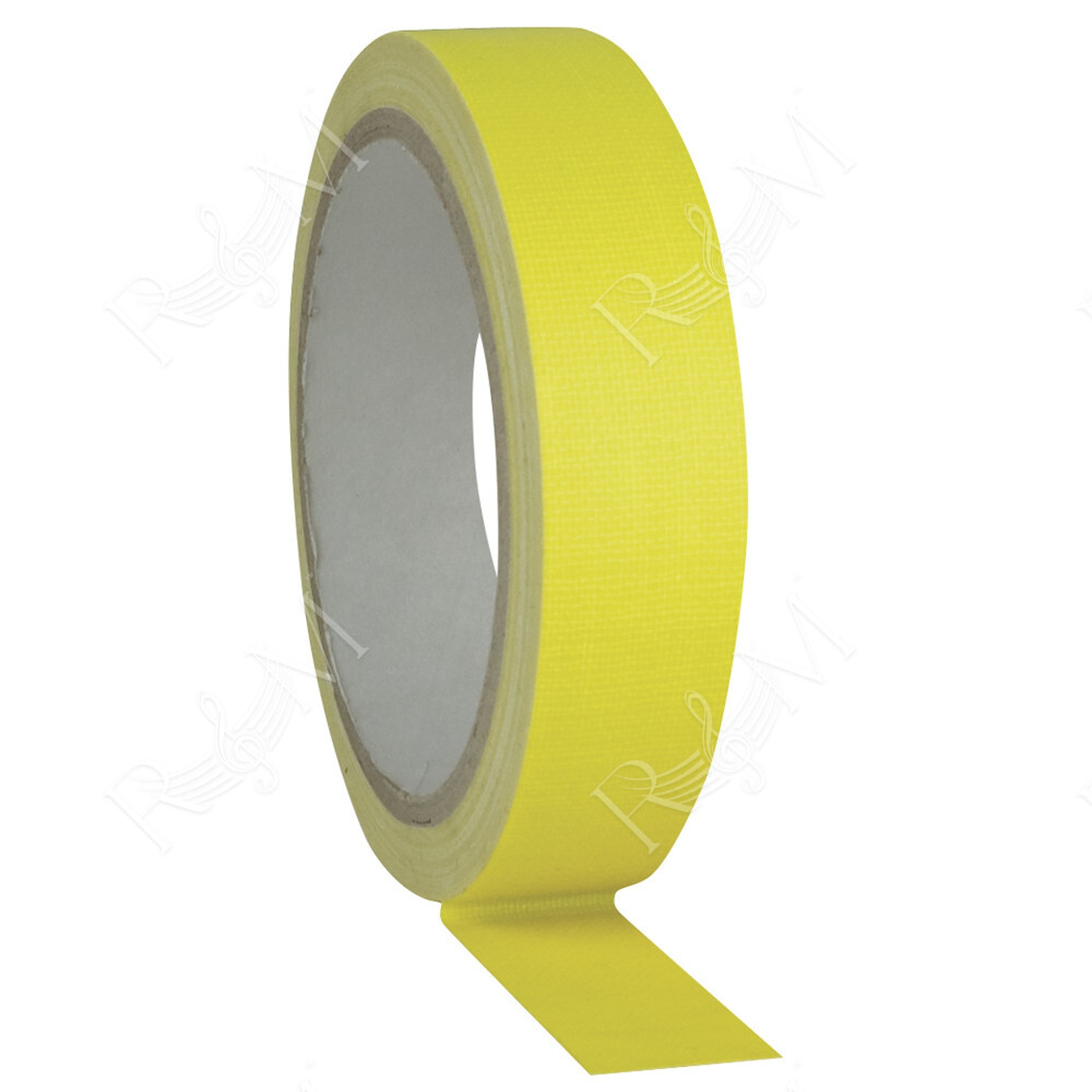 Gaffa Tape Neon Yellow 19 mm / 25 m