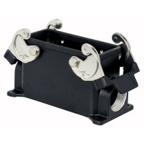 16/72-pin Chassis Closed Bottom PG21 Nero