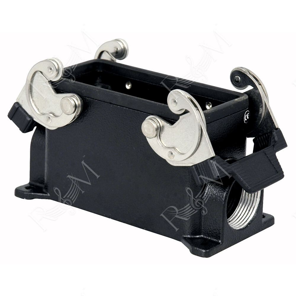 16/72-pin Chassis Closed Bottom PG21 Nero