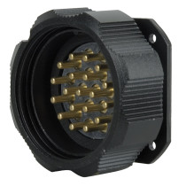 Socapex 19-pin male Chassis Connector