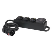 MPD-616 Power Splitter CEE 32 A 6x Presa Schuko, tipo F