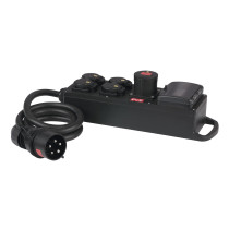 MPD-416CEE Power Splitter CEE 32 A 4x Schuko - 1x CEE 16 A 5P