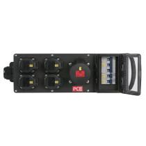 MPD-416CEE Power Splitter CEE 32 A 4x Schuko - 1x CEE 16 A 5P