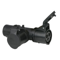 T-connect 2 Way 16/3 - Plug 16/3 CEE IP44