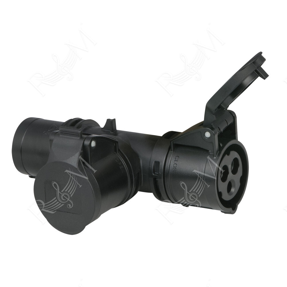 T-connect 2 Way 16/3 - Plug 16/3 CEE IP44