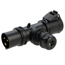 CEE T-Connect 16 A / 240 V - 3P maschio/femmina