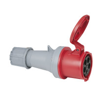 CEE 63 A/400 V 5-pin Plug female Rosso - IP44