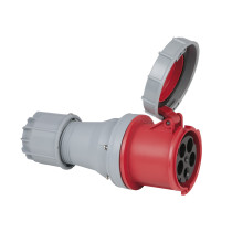 CEE 125 A/400 V 5-pin Plug female Rosso - IP67