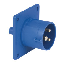 CEE 16 A/240 V - 3-pin Socket male Blu - IP44