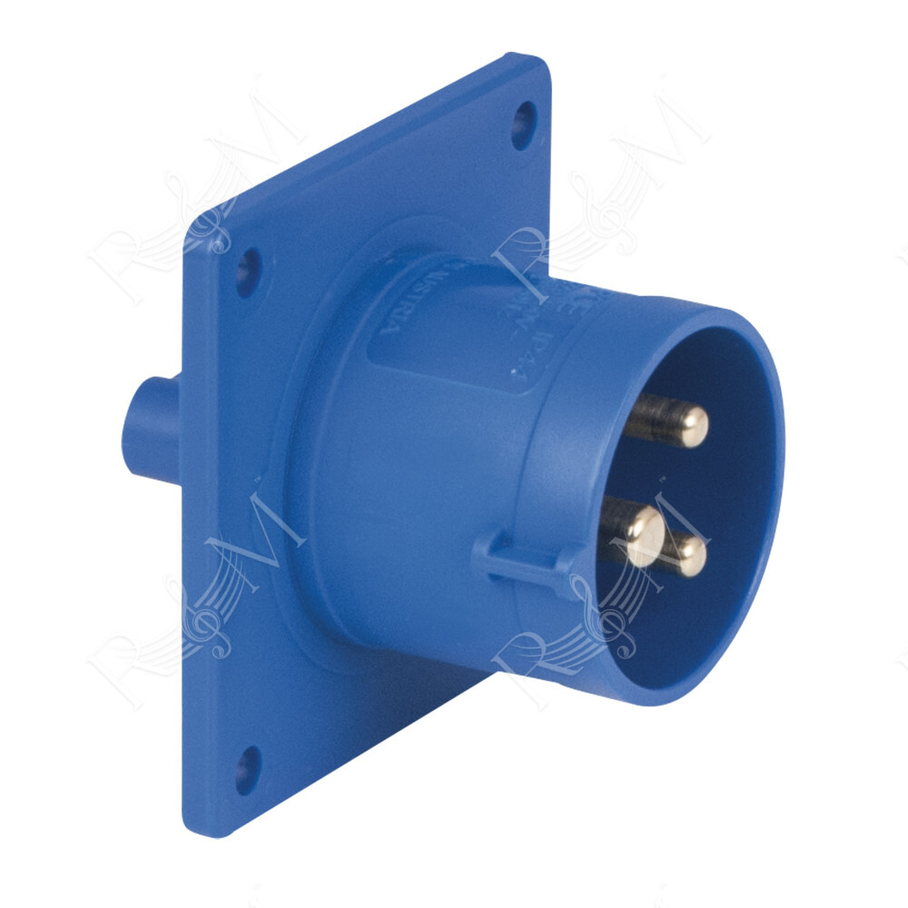 CEE 16 A/240 V - 3-pin Socket male Blu - IP44