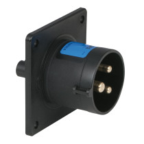 CEE 16 A/240 V - 3-pin Socket male Nero - IP44