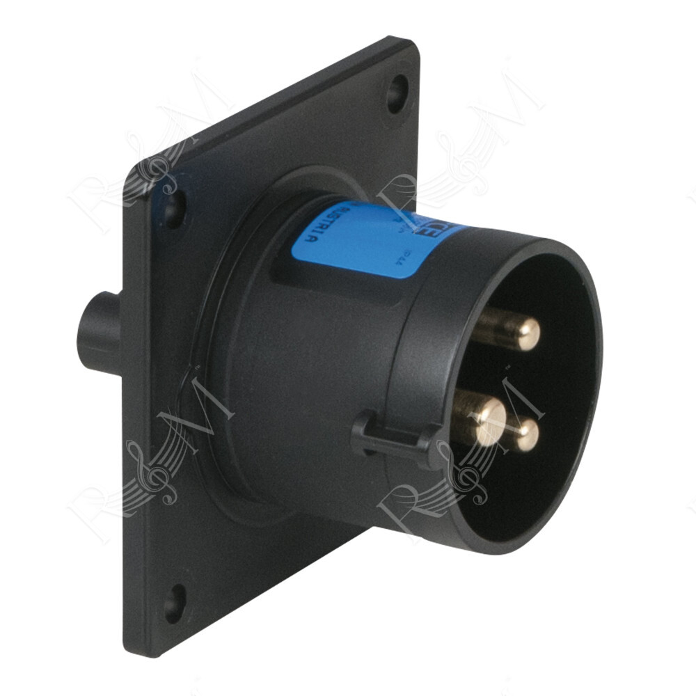 CEE 16 A/240 V - 3-pin Socket male Nero - IP44