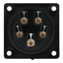 CEE 16 A/400 V 5-pin Socket male Nero - IP44