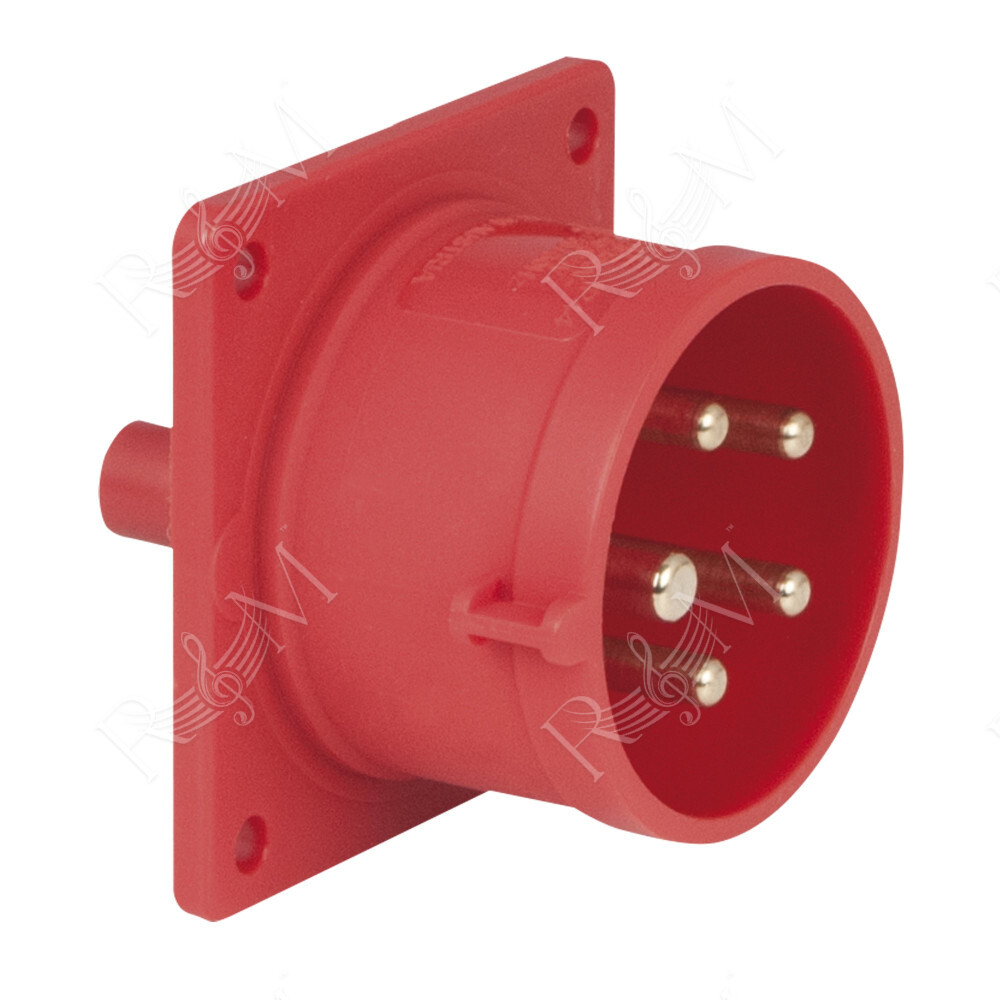 CEE 16 A/400 V 5-pin Socket male Rosso - IP44