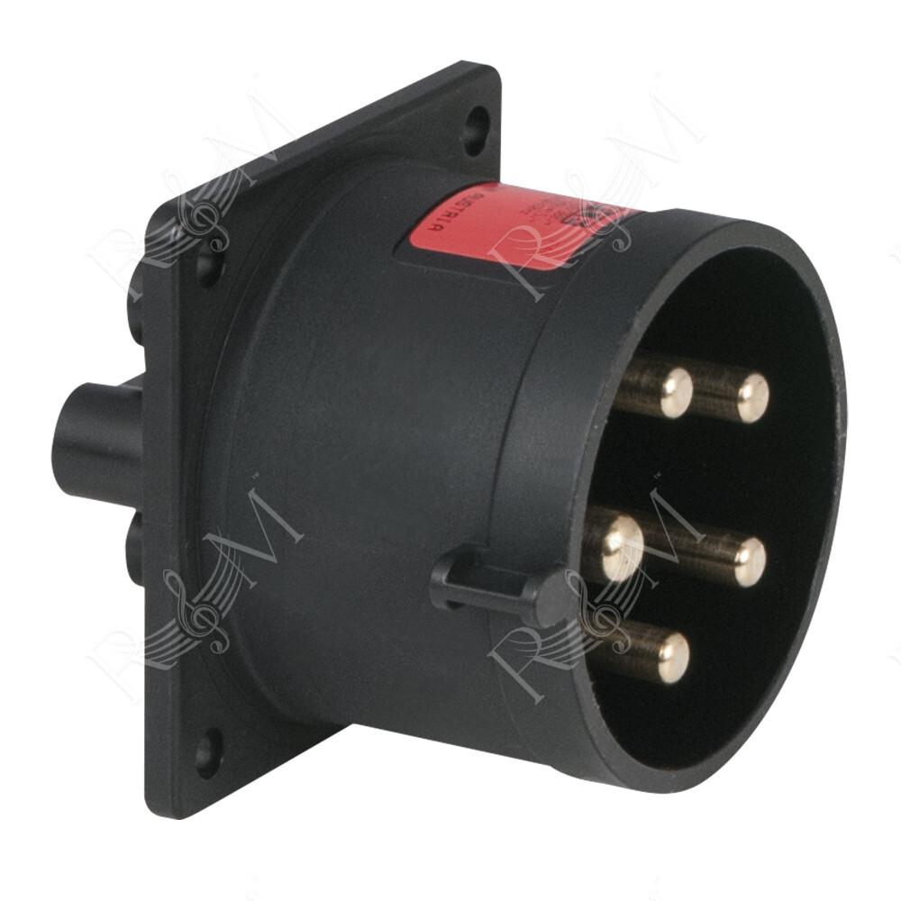 CEE 32 A/400 V 5-pin Socket male Nero - IP44