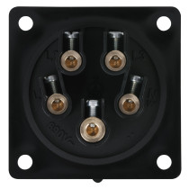 CEE 32 A/400 V 5-pin Socket male Nero - IP44