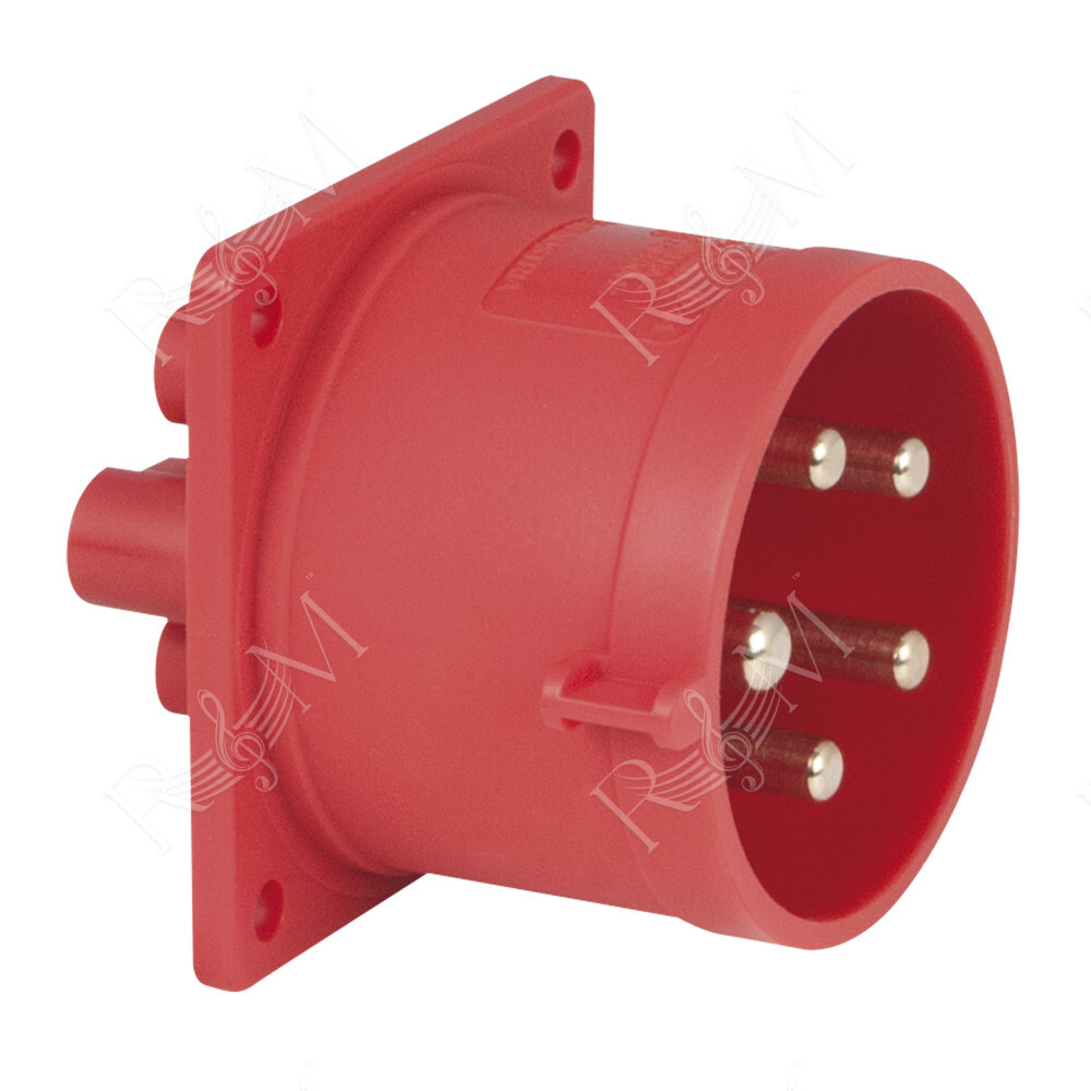 CEE 32 A/400 V 5-pin Socket male Rosso - IP44