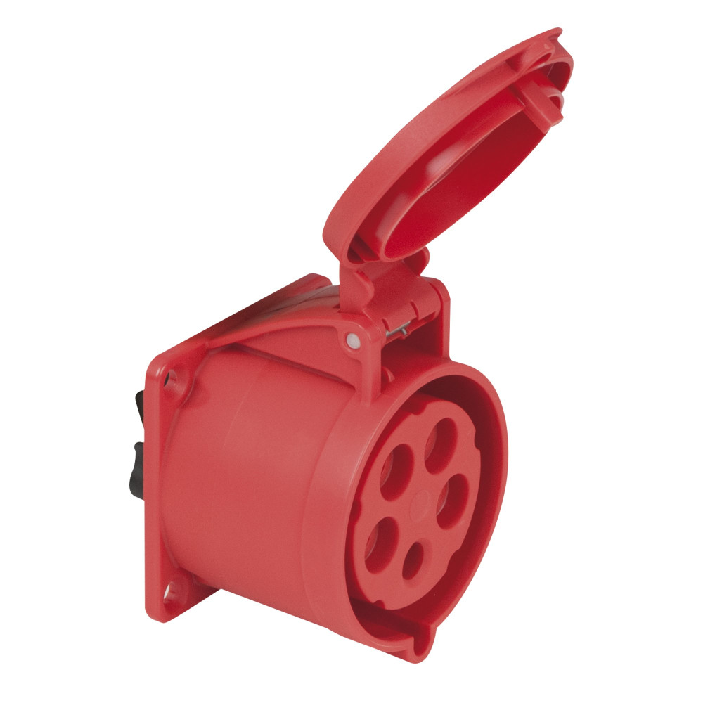 CEE 32 A/400 V 5-pin Socket female Rosso - IP44