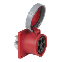 CEE 125 A/400 V 5-pin Socket female Rosso - IP67