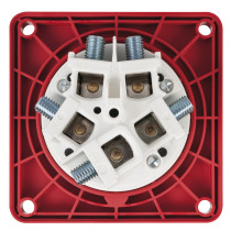 CEE 125 A/400 V 5-pin Socket female Rosso - IP67
