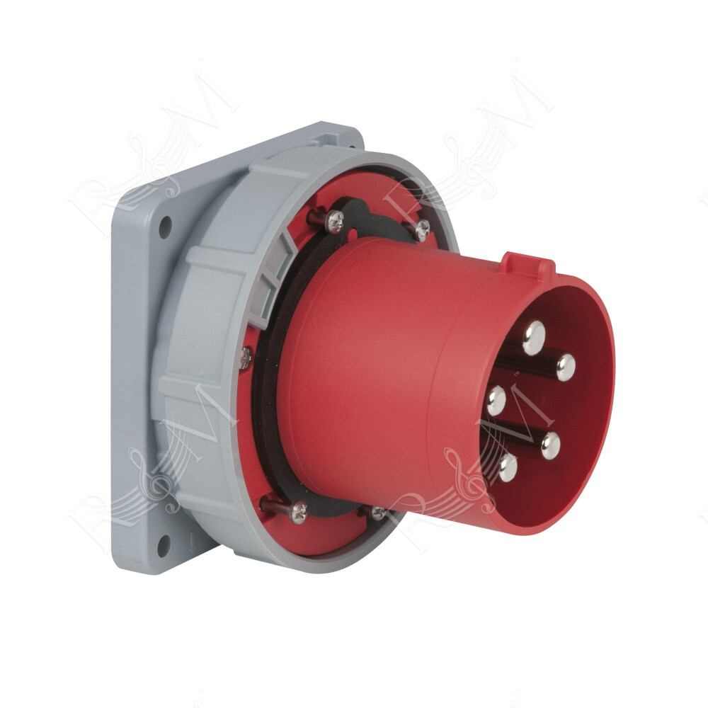 CEE 125 A/400 V 5-pin Socket male Rosso - IP67