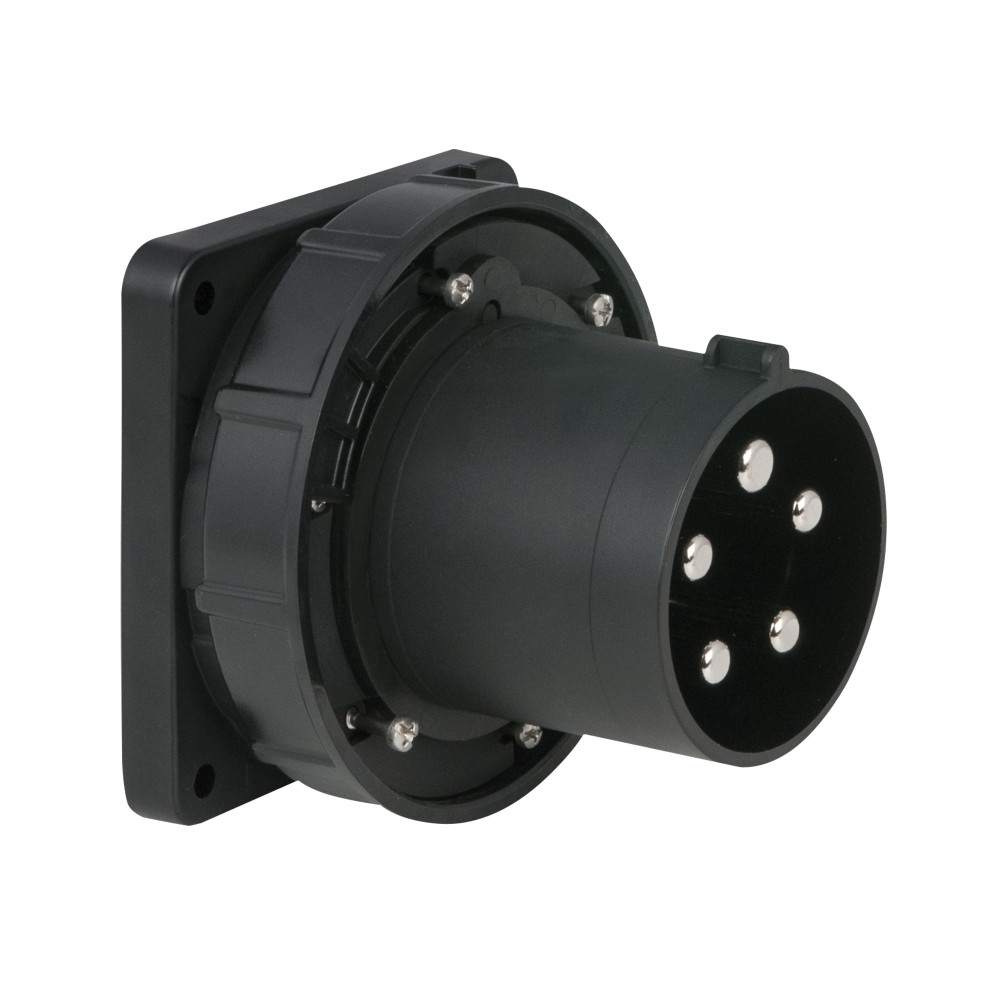 CEE 125 A/400 V 5-pin Socket male Nero - IP67
