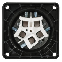 CEE 125 A/400 V 5-pin Socket male Nero - IP67