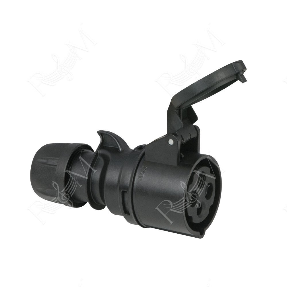 CEE 16 A/400 V 4-pin Plug female Nero - IP44