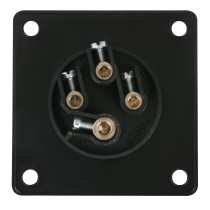 CEE 16 A/400 V 4-pin Socket male Nero - IP44