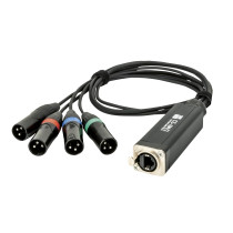 CS-4M/3 DMX Shuttle Snake 4 canali