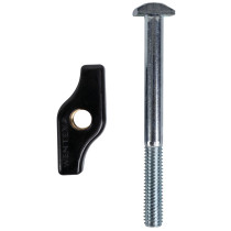 Dado ad alette M8 e bullone con testa a martello per SET Frame