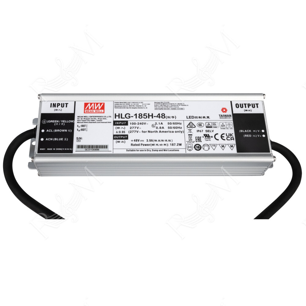 Alimentatore LED - 185 W - 48 V CC
