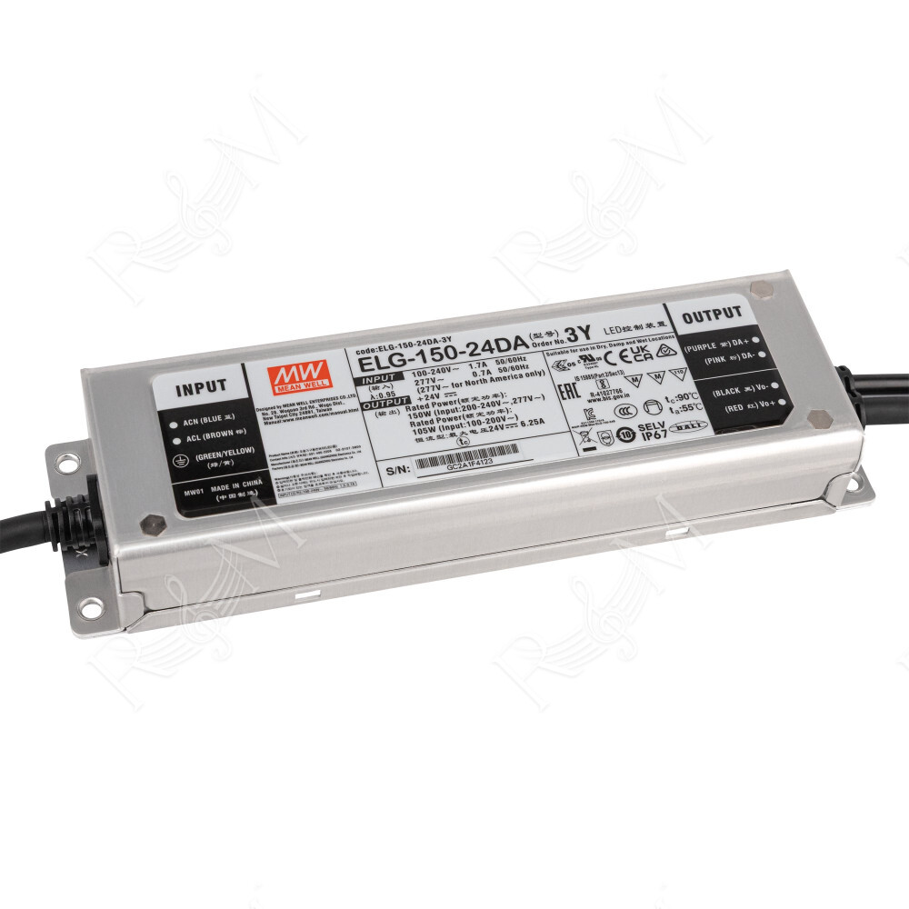 Alimentatore LED - 150 W - 24 V CC
