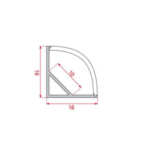 Profilo Pro 6 Angolo - Coperchio rotondo