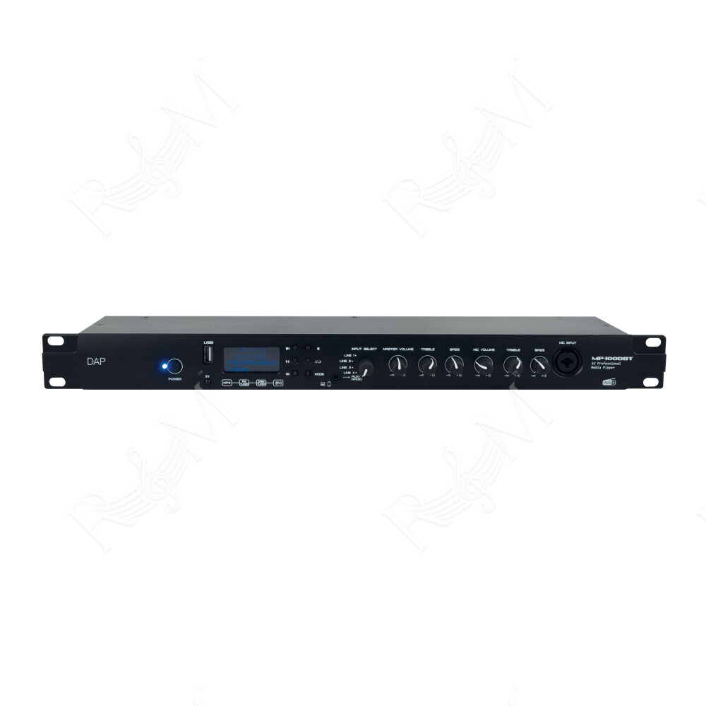 MP-100DBT Lettore multimediale professionale con D AB+