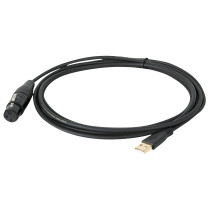 UCI-10 USB XLR Microphone interface 3 m