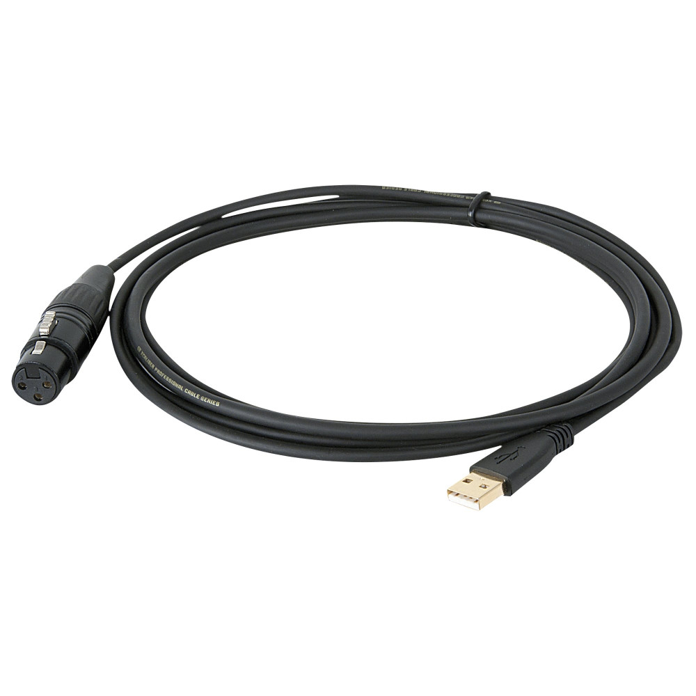 UCI-10 USB XLR Microphone interface 3 m