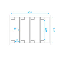 Case for 4x Flat Par Value Line