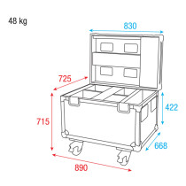 Case per 4 x Phantom 100 / 130 / 3R