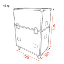Case for 6x Mammoth Stage 1 x 1 m Linea Premium