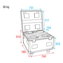 Case for 4x iW-741 Linea Premium
