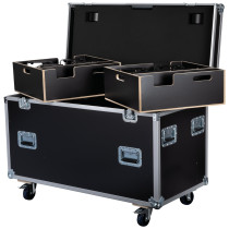 Flight case per 2x Stage Blinder FLEX Blaze / Titan Strobe FLEX FX