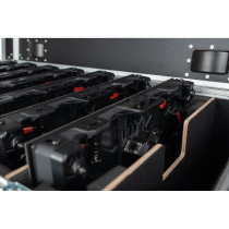 Flight case per 8x DMT Alpha Series