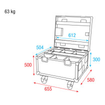 Charger Case for 6x EventSpot 1600 Q4
