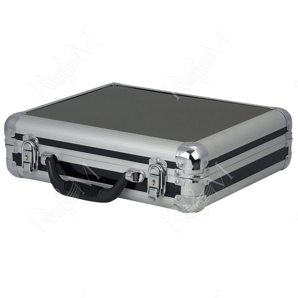 Case for 7 Microphones Con scomparto per accessori e schiuma preformata