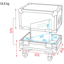 Case for 2x M10 monitor