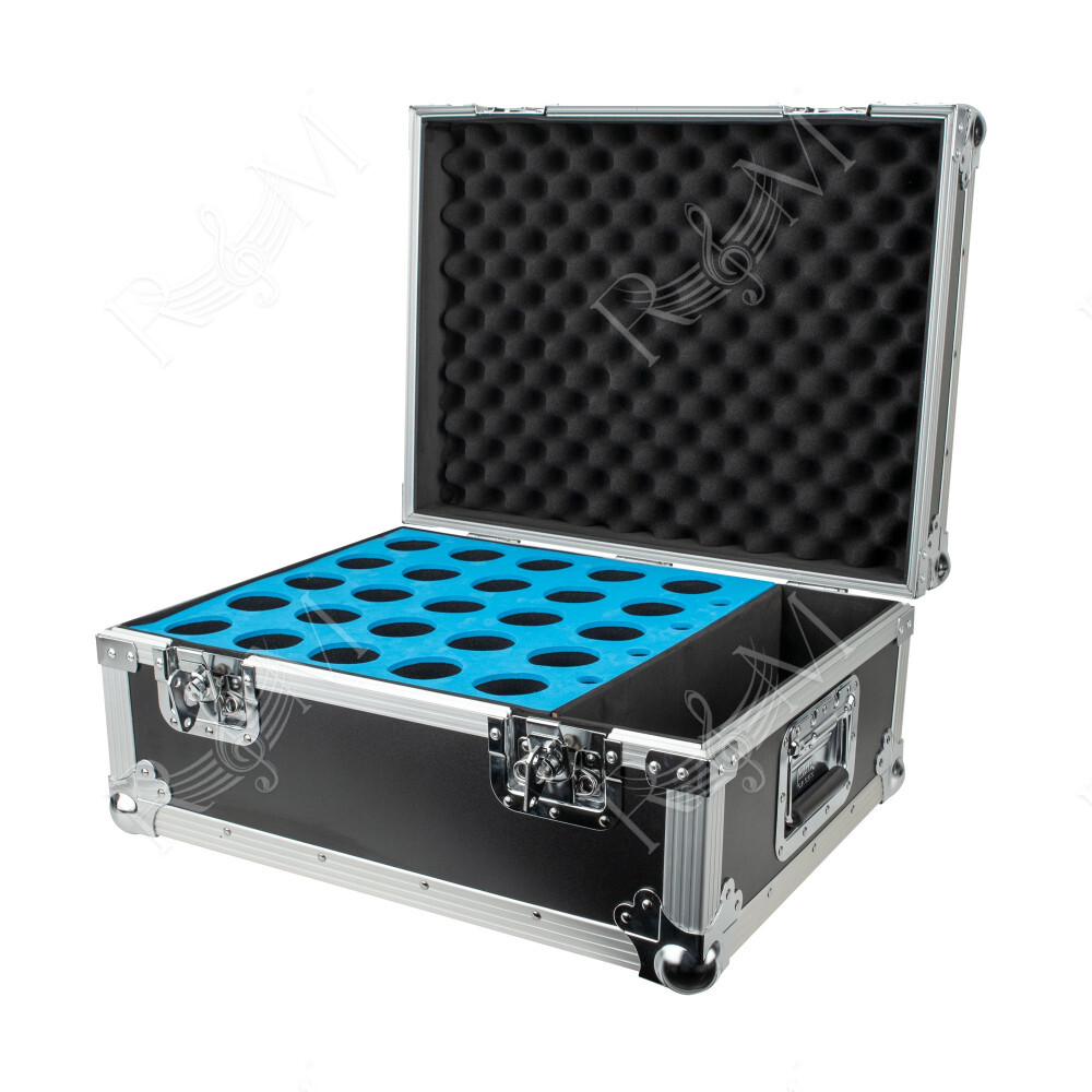 Pro Case for 25 mics Con scomparto per accessori e schiuma preformata