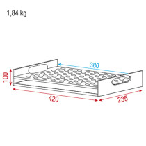 Extra Insert for 96-pin Inserto extra per 96 poli