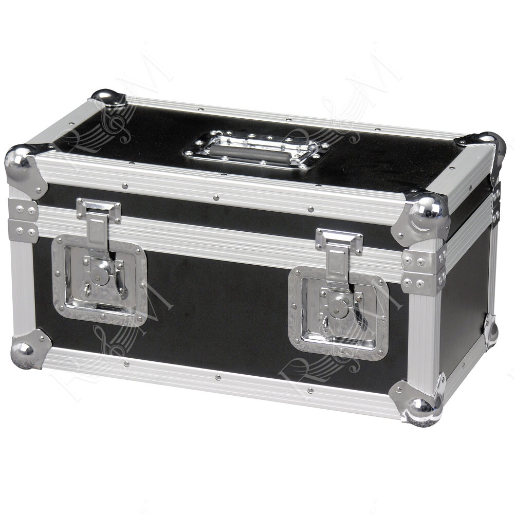 Pro Case for 12 Mics Con scomparto per accessori e schiuma preformata